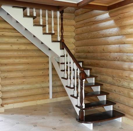 Изготовление деревянных лестниц на второй этаж: 4 достоинства - фото