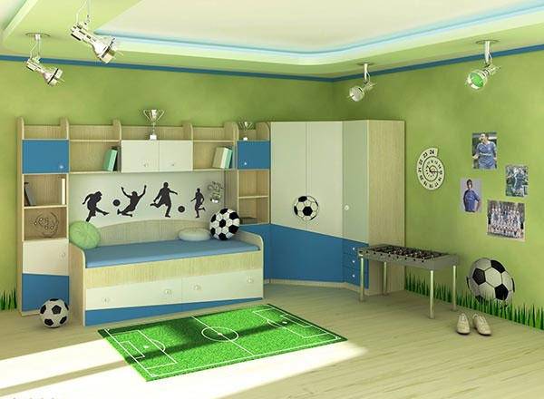 Выбираем детские спальни для мальчиков: 4 варианта создания интерьера - фото