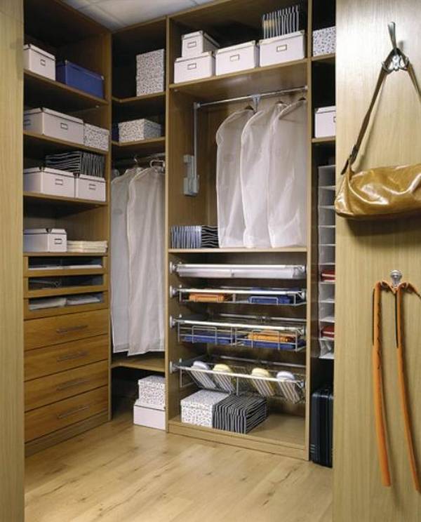 Дизайн гардеробной комнаты: внутренняя отделка пространства - фото