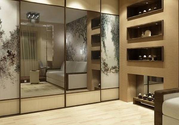 Оформление гардеробной комнаты в гостиной: 4 стиля - фото