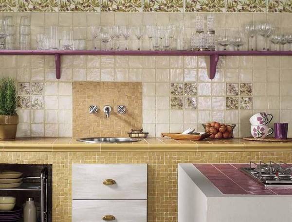 Выбираем испанскую плитку для фартука на кухню: основные преимущества и осо ... - фото