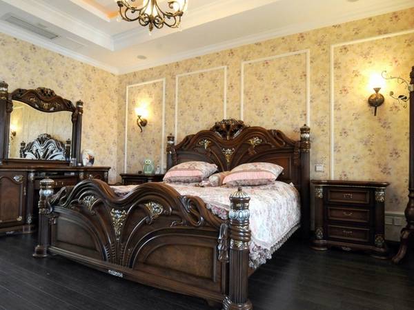Как подобрать обои для спальни: основные требования, виды настенного покрыт ... - фото