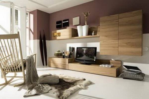 Современные модульные стенки в гостиную: 5 преимуществ - фото