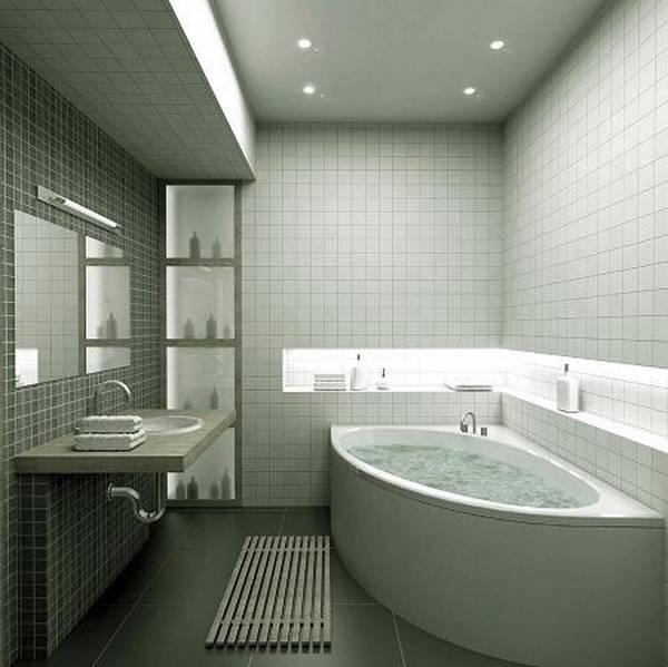 Обшивка, дизайн, нюансы: потолок из гипсокартона в ванной - фото