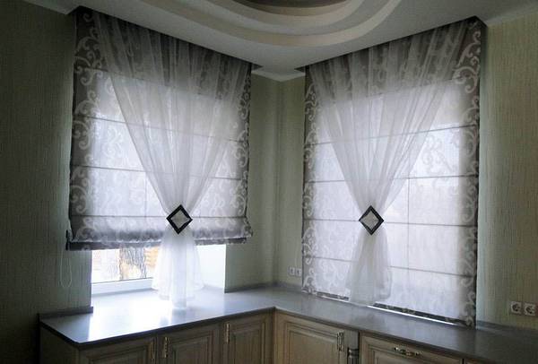 Двойные шторы в интерьере разных комнат (видео)